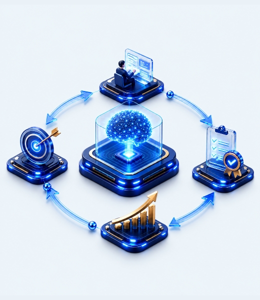 Assess, advise and accelerate: an evidence-led AI improvement cycle